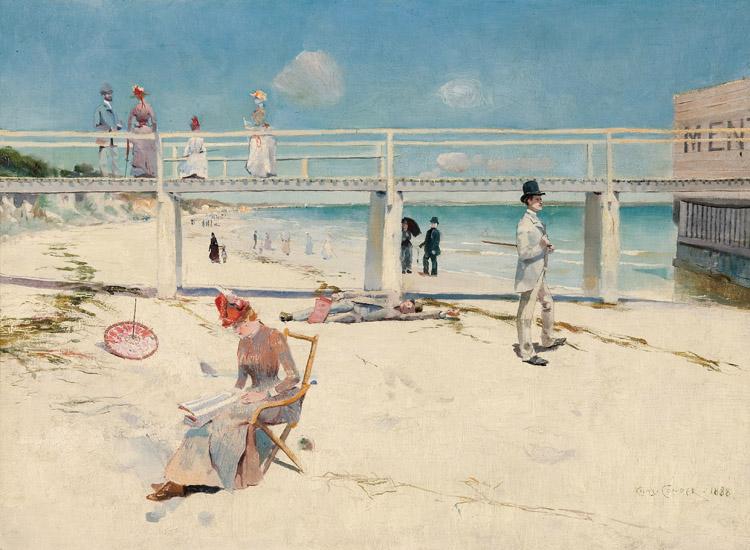 Charles conder Holiday at Mentone (nn02)